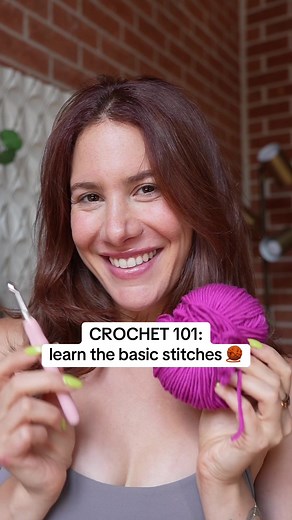 Class is back in session 🧶 learn some of the basic crochet stitches: Slip stitch, single crochet, double crochet, half double crochet, double crochet and treble crochet 🤓 ##crochet##crochettips##howtocrochet##crochetbeginner##crochetstitches