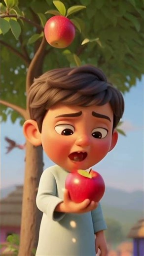 Hindi Moral Story for Kids | Short Story About Honesty | Bedtime Story in Hindi 🍎