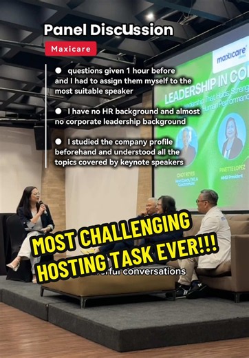 Mastering the Role of an Event Host: Insights from a Leadership Conference