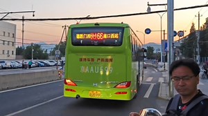 北京公交快速直达专线66（快专66）POV（德胜门西→南口西站 全程倍速前方展望）_哔哩哔哩_bilibili