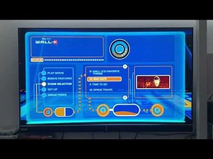 DVD Menu Walkthrough For Wall.e 2008 Steelbook Blu-Ray