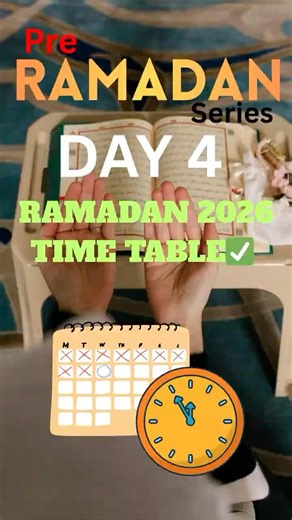 Best Ramadan Schedule for Students & Housewives | Ibadat aur Kaam saath mein manage karein! #shorts