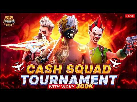 🔥CASH SQUAD TURANAMENT ESPORTS || MEC ESPORTS || #esportindia #ffcashsquad #garenafreefire