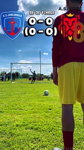 Concarneau vs Vitré 8e de finale tirs au but
