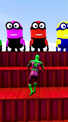 GTA 5 Epic Water Ragdolls | Spider-Man Jumps / Fails ep.17940 #shorts