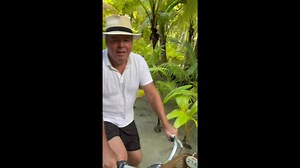 Come along with Gary Murphy on his morning bike ride at The Brando as he shares with you more about our commitment to sustainability on Tetiaroa and at The Brando. Mauruuru roa, Gary and Daphne! We enjoyed your stay with us! | The Brando