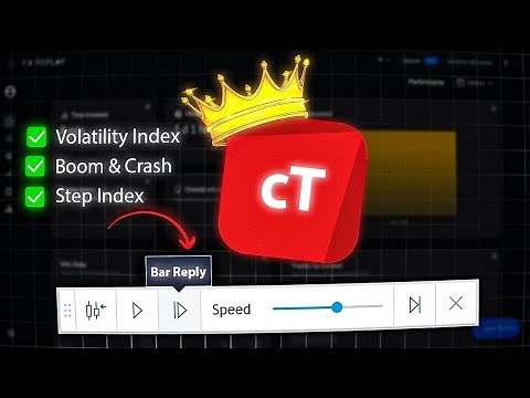 Free Backtesting Tool For Synthetic Indices With Bar/Chart Replay Mode