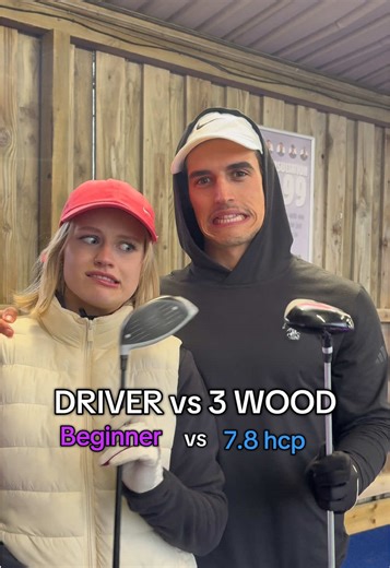 Golf: Lily vs. George - Driver vs. 3 Wood Challenge