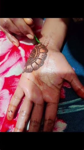 Sabse Easy But Super Stylish Mehndi Design 🔥 Try It Now! #mehndi