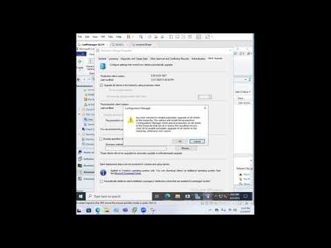 “SCCM Setup (Part 19): Configuring Client Approval and Hierarchy Settings in Configuration Manager”