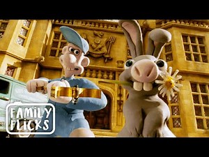 The Rabbit Vacuum | Wallace & Gromit: The Curse of the Were-Rabbit (2005) | Family Flicks