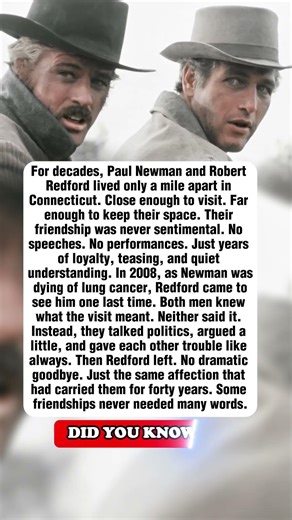 Robert Redford's Final Visit to a Dying Paul Newman