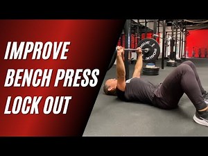 Improve Bench Press Lockout & Tricep Strength with the Barbell Floor Press (Demo Video)