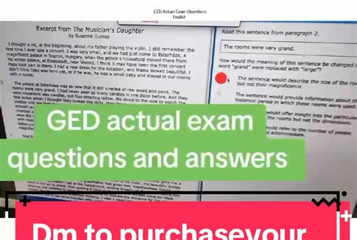 GED EXAM science questions available for 2025. Reach out for help including taking it for you. WhatsApp: ‪ 1 (443) 483‑5586‬ #paysomeonetotakemyged #payforgedhelp #ushighschool #highschoolusa #americahighschool