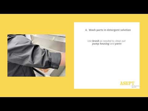 Heinz Keystone Dispenser| Step 6: Cleaning the Pump