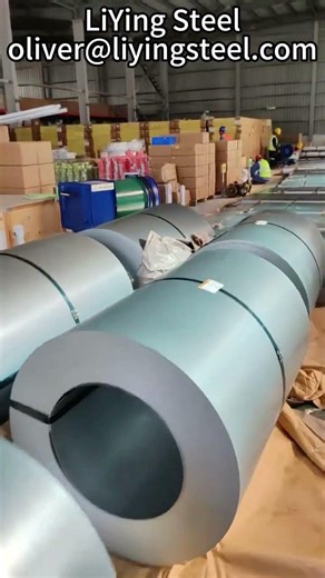 Galvanised steel sheets: from production to packaging