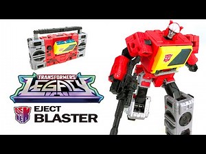 Legacy BLASTER & EJECT 傳承系列 爆破者/錄音機【KL變形金剛玩具分享654】