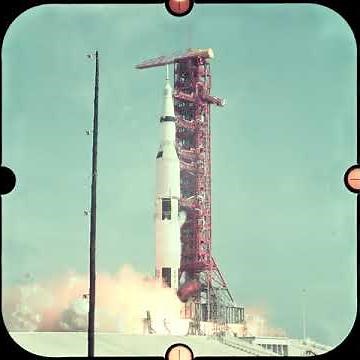 NASA Video: Apollo 11 Saturn V Launch 70mm (1969)