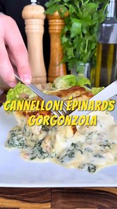 Cannelloni Épinards Gorgonzola! 🥬 #cannelloni #epinards #cuisinemaison #quoimangeroumanger | Quoi manger? Où manger?