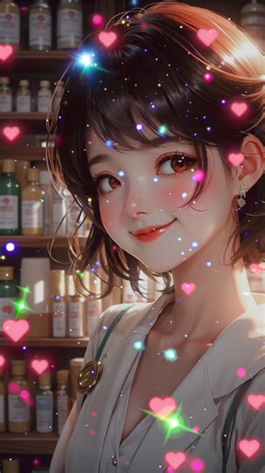 可愛いアニメ女の子のAIイラスト集