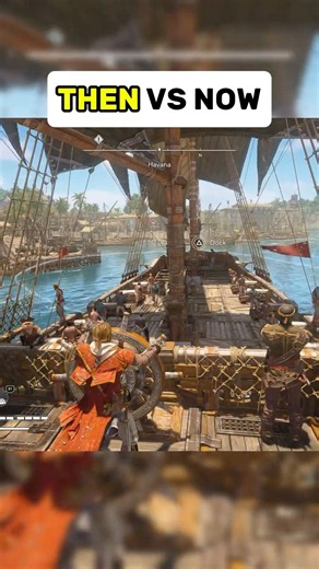 Black Flag Open World Now vs Then...