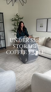 🔗🔗Comment SHOP for a link my WALMART storage coffee table 🎉🎉 This coffee table is perfect to store all your extra pillows, blankets or toys! Not to mention its so beautiful and affordable 😍😍 ✨LIKE & SAVE for more affordable home finds | Havrillahome