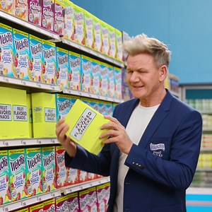 Don’t let our Chief Fruit Officer catch you with fruit “flavoured” snacks in your cart. Get the real deal! | Welch's Fruit Snacks