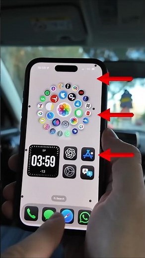 iPhone trick for Motion Sickness 🤢
