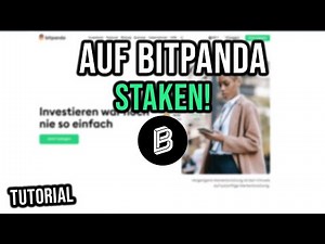 Staken auf BITPANDA Schritt für Schritt Anleitung | Staking Tutorial auf Bitpanda🐼
