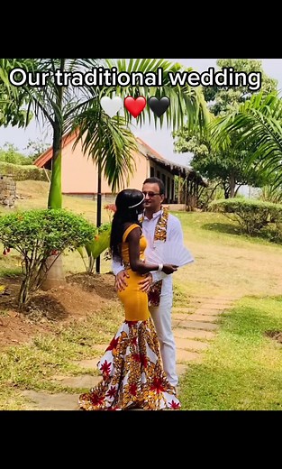 African traditional wedding 🥰#interracialmarriage#traditionalwedding #traditionalwear#interracialcoupletiktok#interracialcouple #marriagegoals#interracialfamily