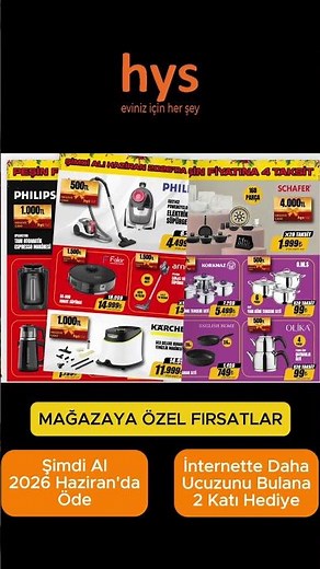 HYS 1-15 Aralık Kampanyası Başladı !