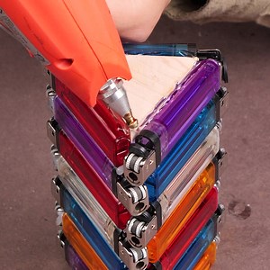 89K views · 47 reactions | Recycle Lighters To Make a Lamp! | Peaceful Century | Facebook