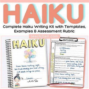 How to Write a Haiku Poem Examples, Lesson Plan, Assessment Rubric for 3rd Grade