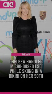 #ChelseaHandler took her birthday celebrations to new heights—literally! Link below to see what the comedian revealed about micro-dosing on LSD while skiing in a bikini. (📸: MEGA) https://okmagazine.com/p/chelsea-handler-micro-dosed-lsd-skiing-bikini-50th-birthday/ | OK! Magazine