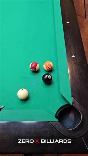 Don’t do this shot in league! 😳🎱 Follow Zero-X Billiards for more insane shots and real game strategy. https://www.zerox-billiards.com/ #PoolShot #Billiards #8BallPool #CrazyShot #PoolSkills #TrickShot #PoolLife #ZeroXBilliards | Zero-X Billiards