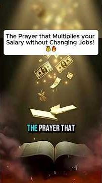Pray This Prayer To Multiply Your Salary
