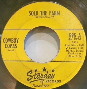 Cowboy Copas - Sold The Farm