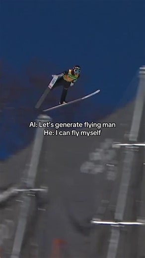 Flying Without AI: The Thrills of Ski Jumping