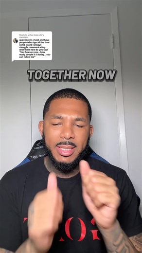 Greetings at restaurant #explorepage #reels #asl #instagram #signlanguage #restaurant | Chad Johnson