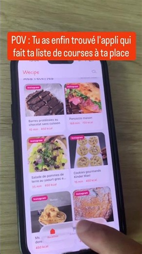 L’APPLI qui fait tes COURSES à ta place !
