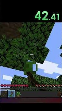 Speedrunning a Random Item in Minecraft - Apple #shorts