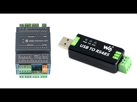 Home Assistant Hardwired using Modbus and Node-Red Part 3: Modbus RTU - Unipi S11.