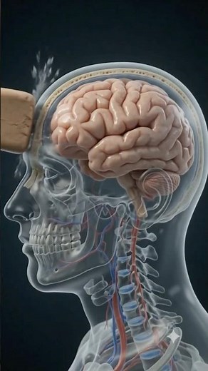 🧠 What Happens During a Concussion? 💥 | 3D Medical Animation