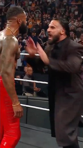 Seth Rollins saved himself from a spear, but at what cost… 😳 #WWERaw