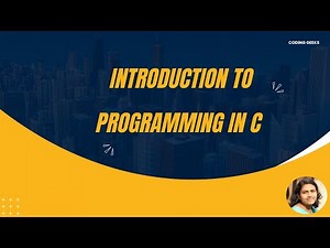 1. Introduction to programming in C and Structure of C Program