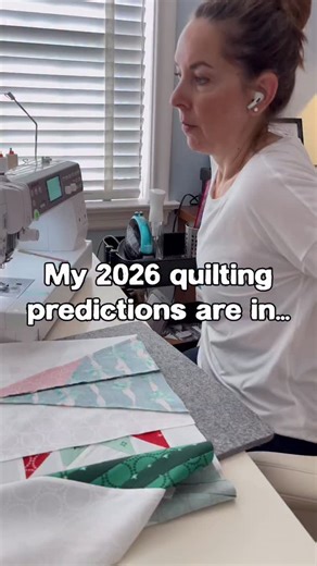 This is what I think we’re going to see in the quilting world in 2026. 👇 More rule-breaking. More modern triangles. More bold color play. More community. More scrappy, stash-busting quilts. More quilts as art and storytelling. More DONE quilts, not just started ones! 🙌 Quilting is becoming: ✨ more modern ✨ more meaningful ✨ more creative ✨ more freeing ✨ and more FUN If you want to finish more quilts (without overwhelm) and explore modern design in the best possible way… 2026 is your year. Com