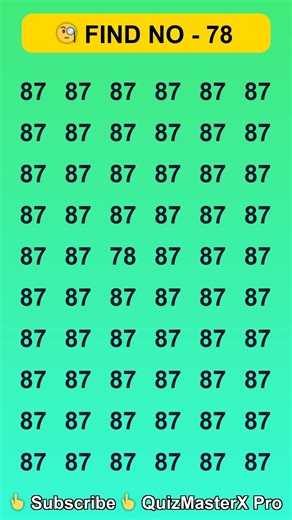 Blink and You'll Miss 78 #shorts