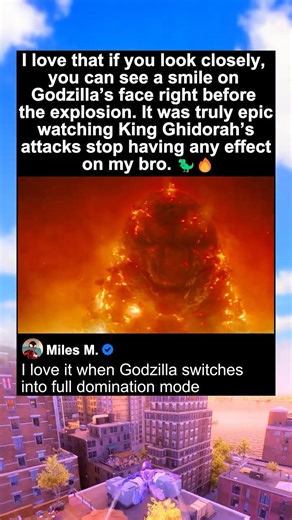 Godzilla: King of the Monsters (2019) - Godzilla explosion scene
