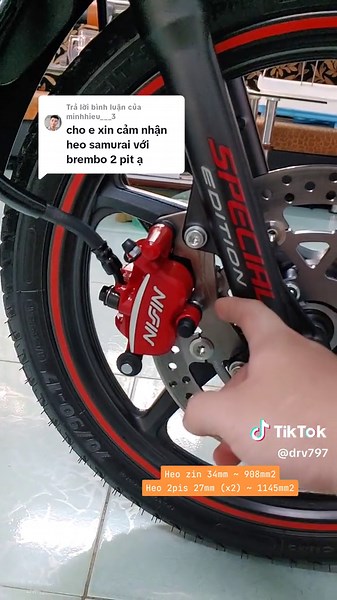 Review of Nissin Samurai 2pis Dual Disc Floating 260mm Brakes