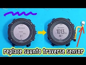 replace suunto traverse sensor#suunto#service #repair#tutorial